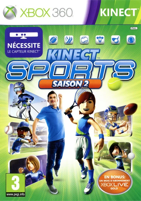 Kinect Sports Season 2 - Xbox