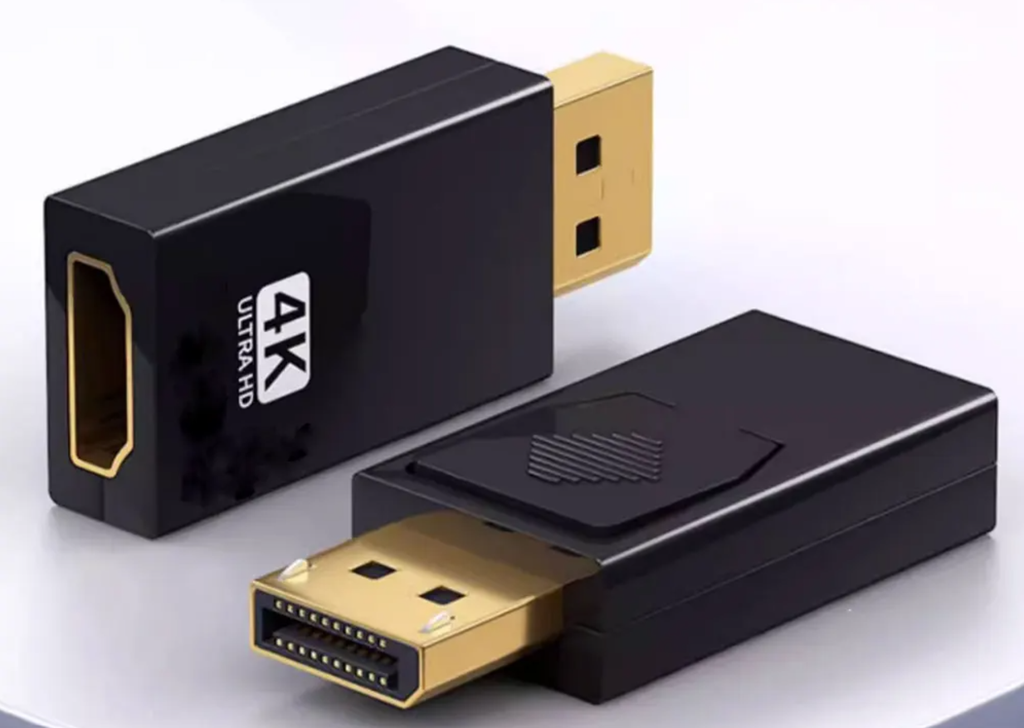 DP 4K DisplayPort to HDMI-compatible Adapter Converter Display Port DP to HDMI-compatible HDTV Adapter Video Audio PC Laptop