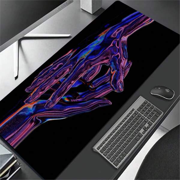 Mouse Pads Liquid Mouse Pad Large Computer Mousepads Extended Laptop Mat Keyboard Desk Mat for Office Home