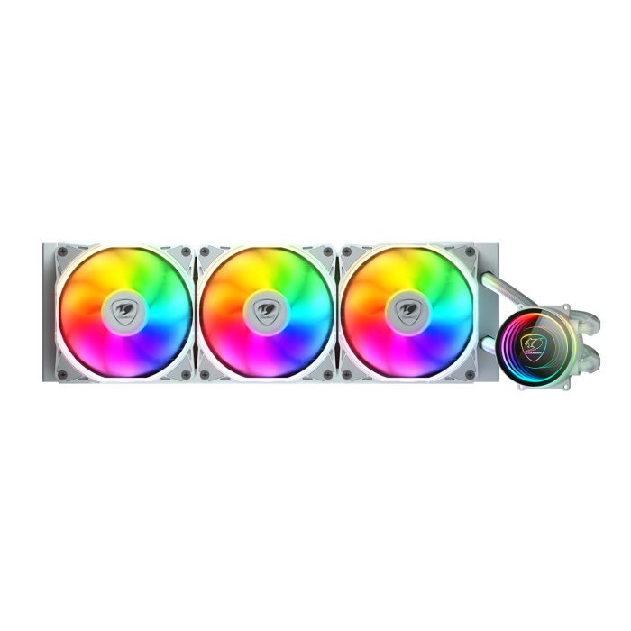 Cougar Poseidon Elite ARGB 360 AIO Liquid Cooler - White