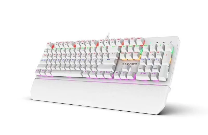 Diamond Star wired mechanical keyboard - RGB Black (Arabic-English)