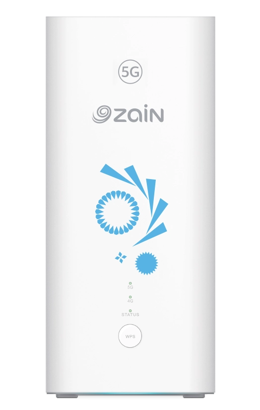 ZAIN 5G CPE Pro 5 Router (Model : H138-380) White Edition