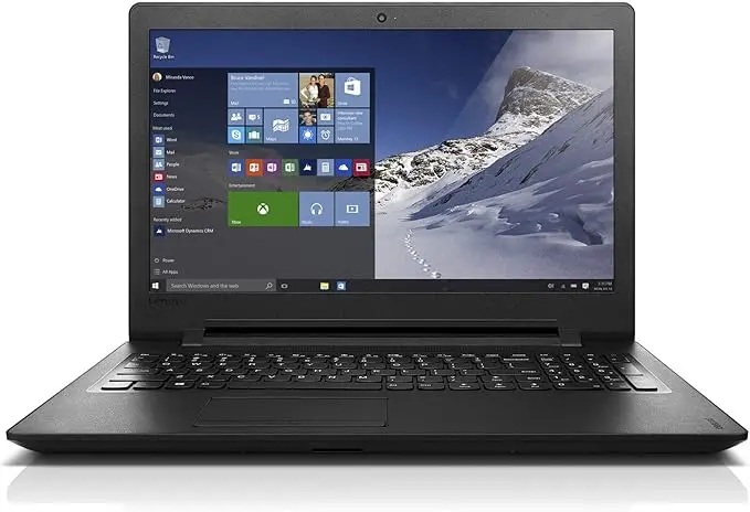 Lenovo 80T7 Laptop, Intel celron N3060, 15.6 Inch, 500 GB, 4 GB, DOS, Black