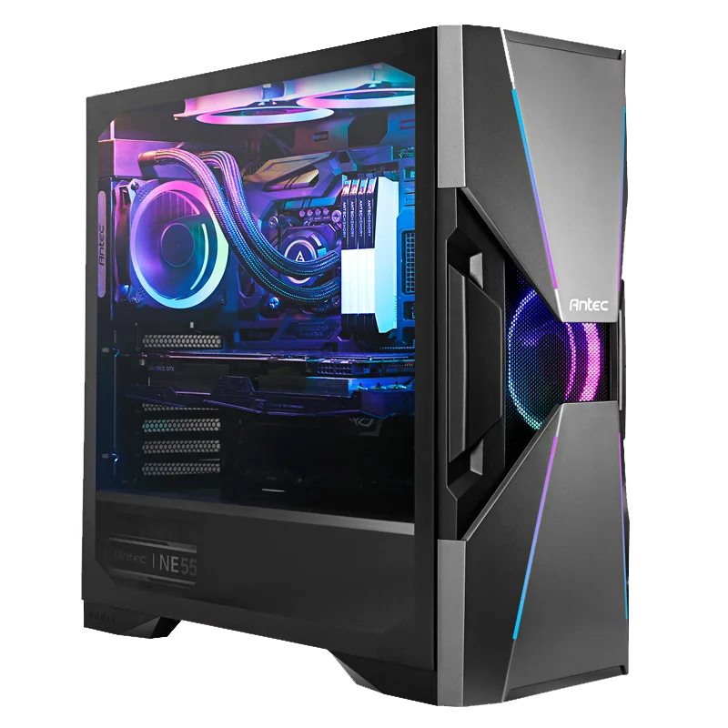 GAMING PC AMD Rayzen 5 3600 Processor Core - RTX 2060 -16 GB RAM DDR 4 - SSD 256GB - HDD 1TB