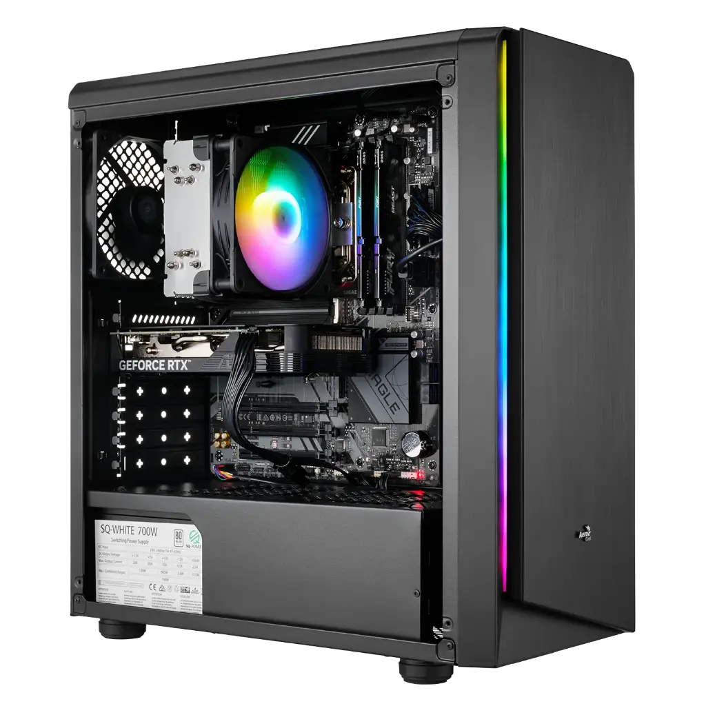 GAMING PC Intel Core I5 - 10th Gen GTX 1660 SUPPER  - 16 GB RAM DDR 4 - SSD 240GB - HDD 1TB