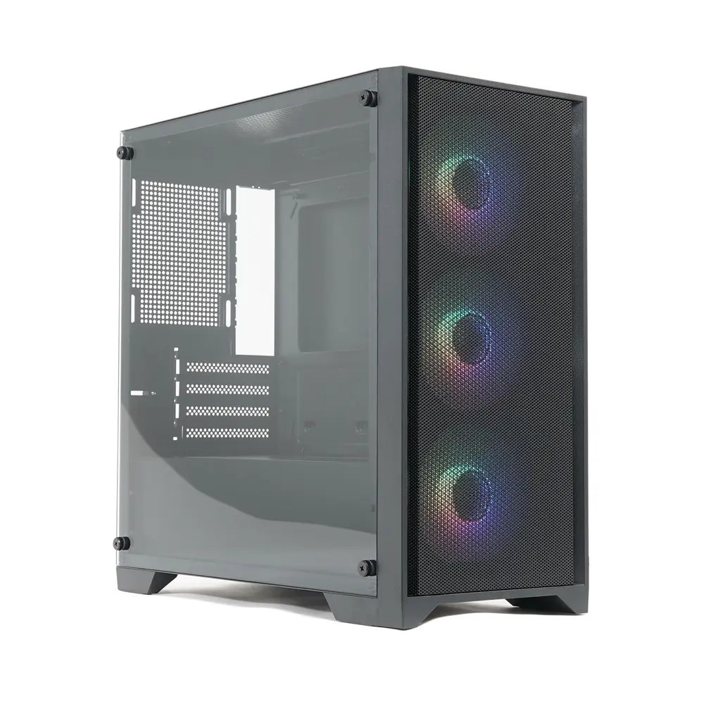 GAMING PC Cpu Intel i5-14400F Cpu  Fan RGB GPRO M-Boar B760M BOMBER Wifi DDR5 Ram 16GB  DDR5 Ssd 1Tb M.2 NVME  Vga card 16GB RTX 5060 ti Power Supply 850W GOLD Case 3 fans RGB