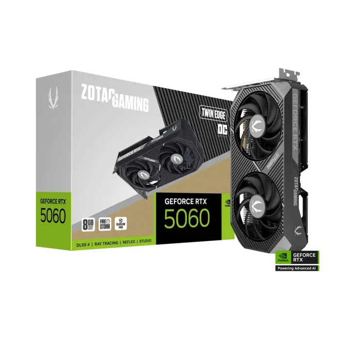 Zotac Gaming Geforce RTX 5060 twin Edge OC Edition 8GB GDDR7 Graphic Card
