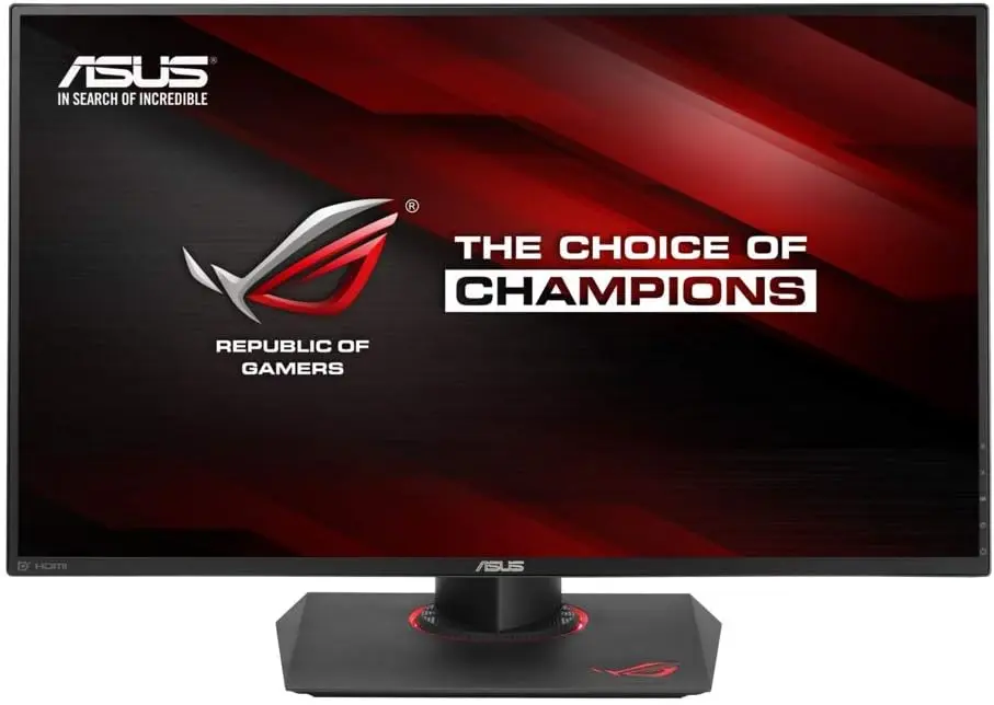 ASUS ROG Swift 27" 1440P Gaming Monitor (PG279Q) - QHD (2560 x 1440), IPS, 165Hz (Supports 144Hz), G-SYNC, Eye Care, DisplayPort, Adjustable Ergonomic
