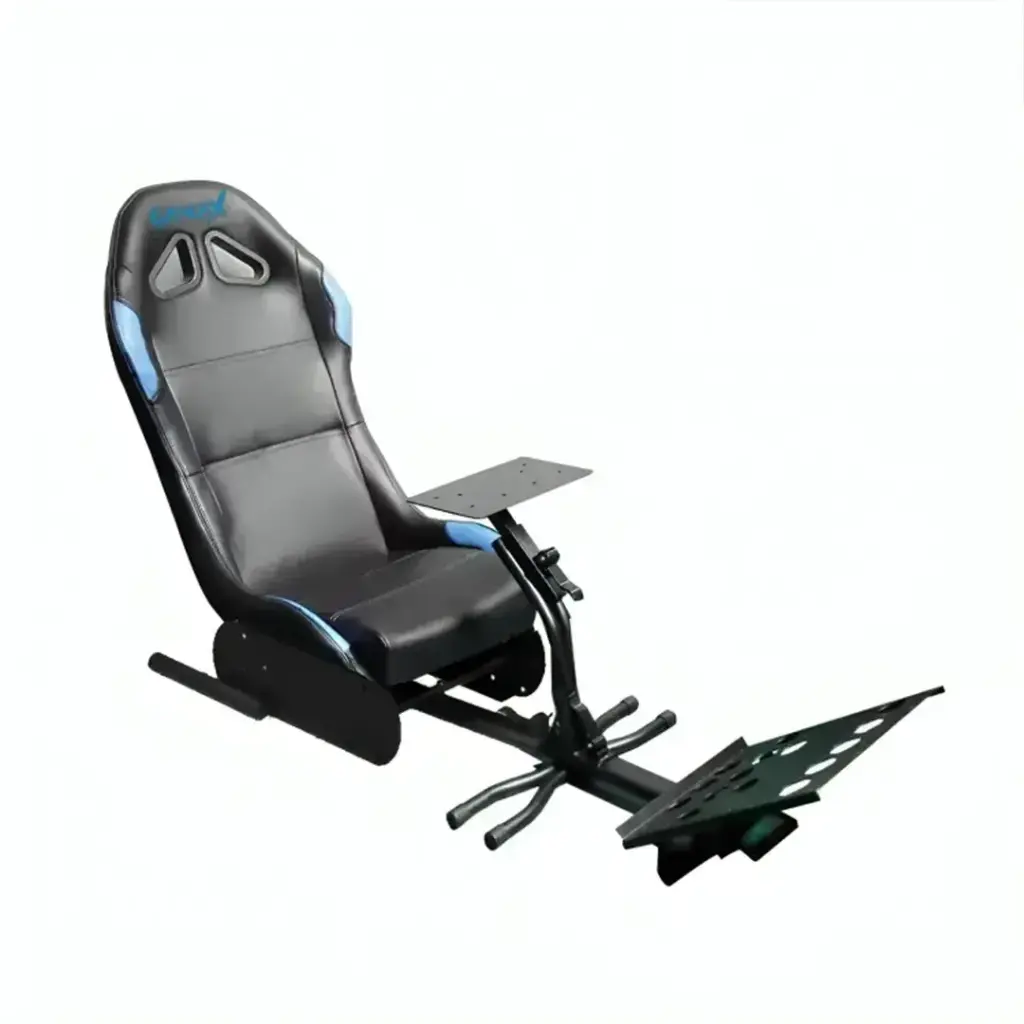 GAMAX Sporty Gaming Racing Seat – Blue & Black (installation not included)