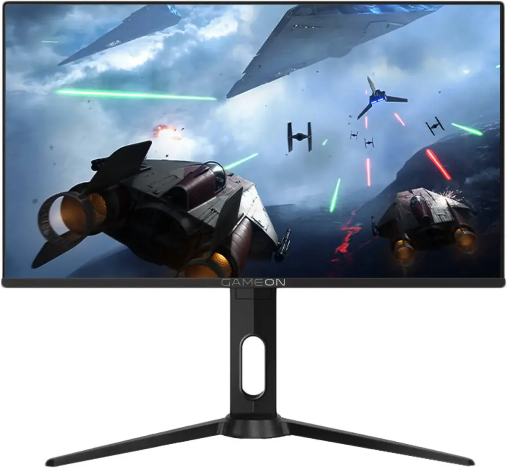 GAMEON GOFHD27IPS165 Gaming Monitor, 27" FHD IPS Display, 165Hz Refresh Rate, 1ms Display Colors, G-Sync & AMD FreeSync Technology, 16.7m Display Colors, Black | GOFHD27IPS165