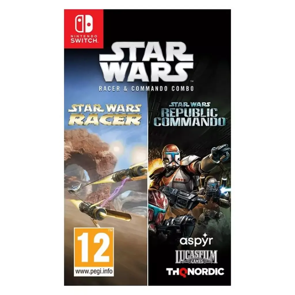 Star Wars Racer and Commando Combo - Nintendo Switch