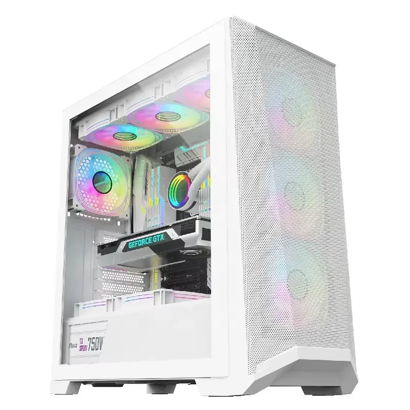GAMING PC Intel Core I5 - 10th Gen RTX 3060 - 16 GB RAM DDR 4 - SSD 256GB  - 1TB HDD - Liquid Cooler