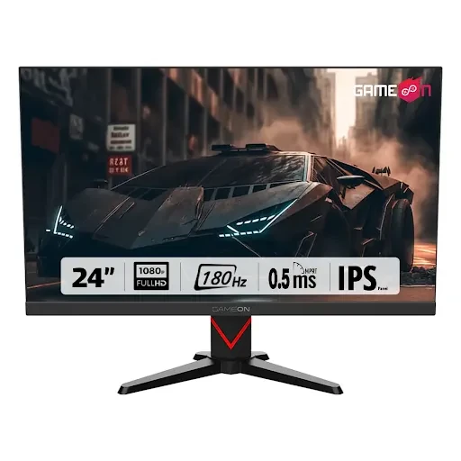 GAMEON GOMM24FHD180IPS Gaming Monitor | 24" | HDMI 2.1 | FHD | 180Hz | 0.5ms | IPS