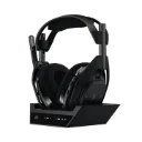 Logitech Astro A50 X LIGHTSPEED Wireless Gaming Headset + Base Station, PRO-G GRAPHENE, PLAYSYNC Across Xbox Series X|S + PS5 + PC/mac, Bluetooth, HDMI 2.1 Passthru - Black