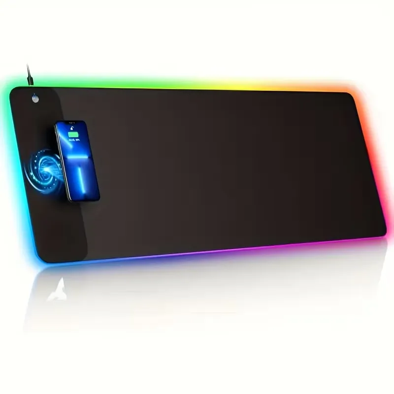 Wireless Charging RGB LED GAMING MOUSE PAD