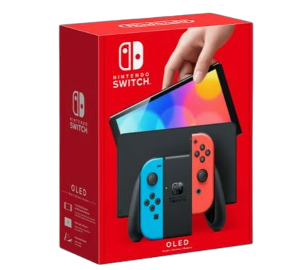 Nintendo Switch - OLED Model Neon Blue/Neon Red set