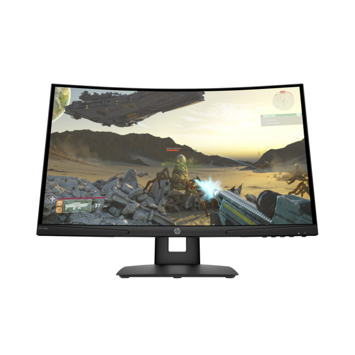 HP X24c 23.6" VA Panel 144Hz 4ms FHD  Curved Gaming Monitor-9FM22AS