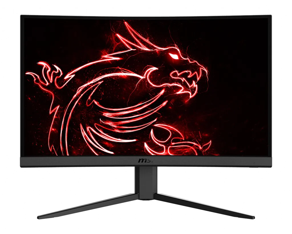 ‏‪MSI Optix G24C4 Gaming Curved Gaming Monitor (24” ,144Hz ,1Ms ,FHD)