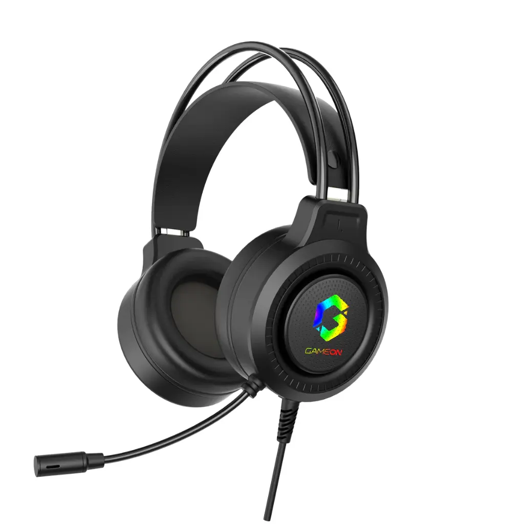 GAMEON GOT101 Shadowfire RGB Gaming Headset - Black