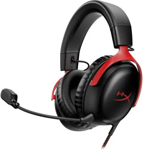HyperX Cloud III Wired - Gaming Headset - Red