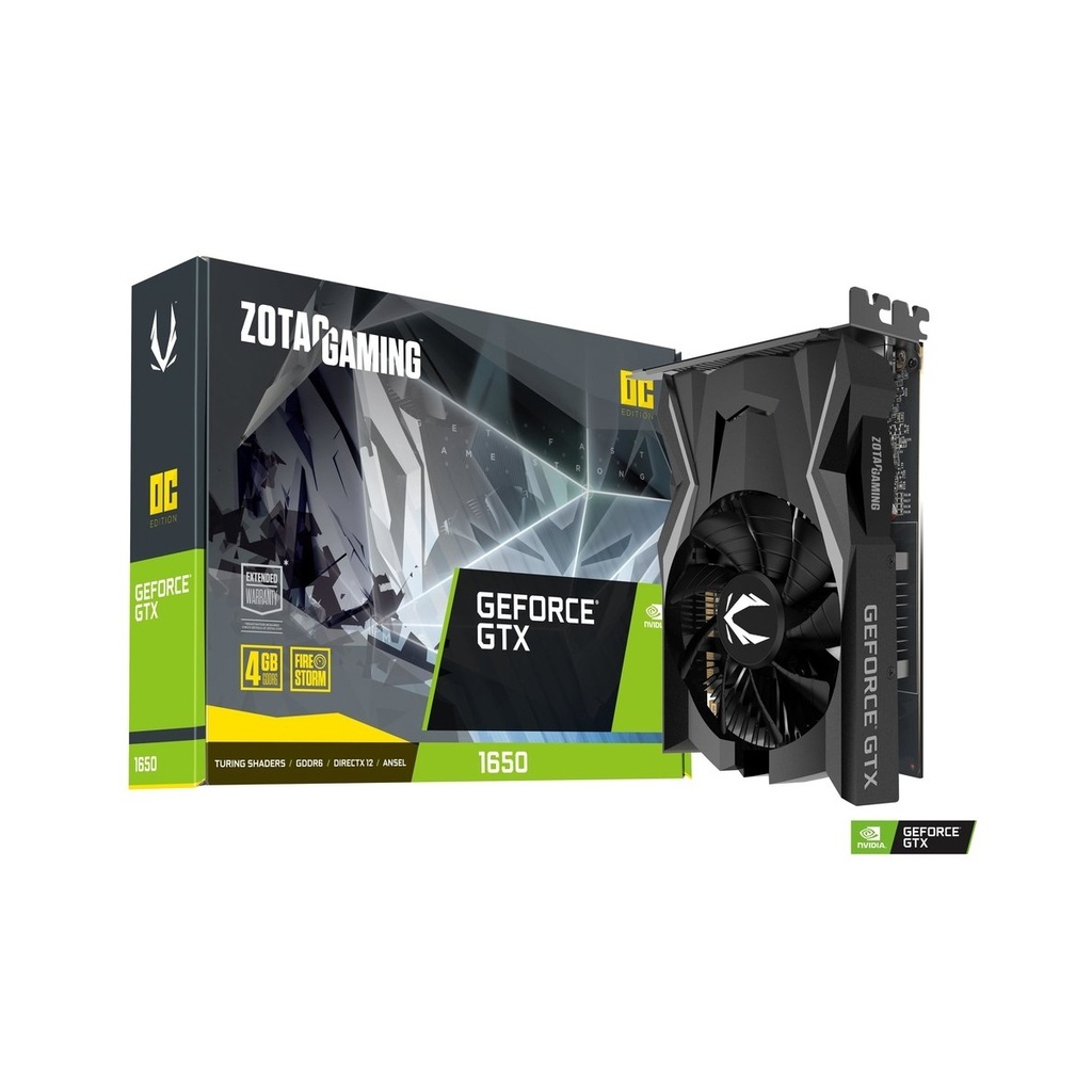 Zotac Gaming GeForce GTX 1650 OC Edition 4GB Graphic Card
