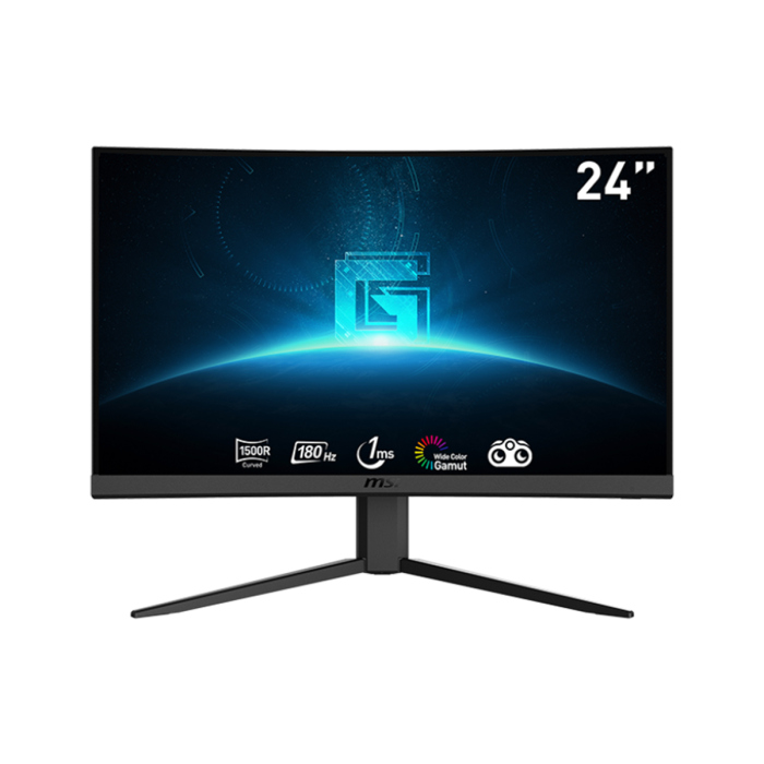 MSI G24C4 E2 23.6" FHD VA 180Hz 1ms Curved Gaming Monitor With AMD FreeSync Premium