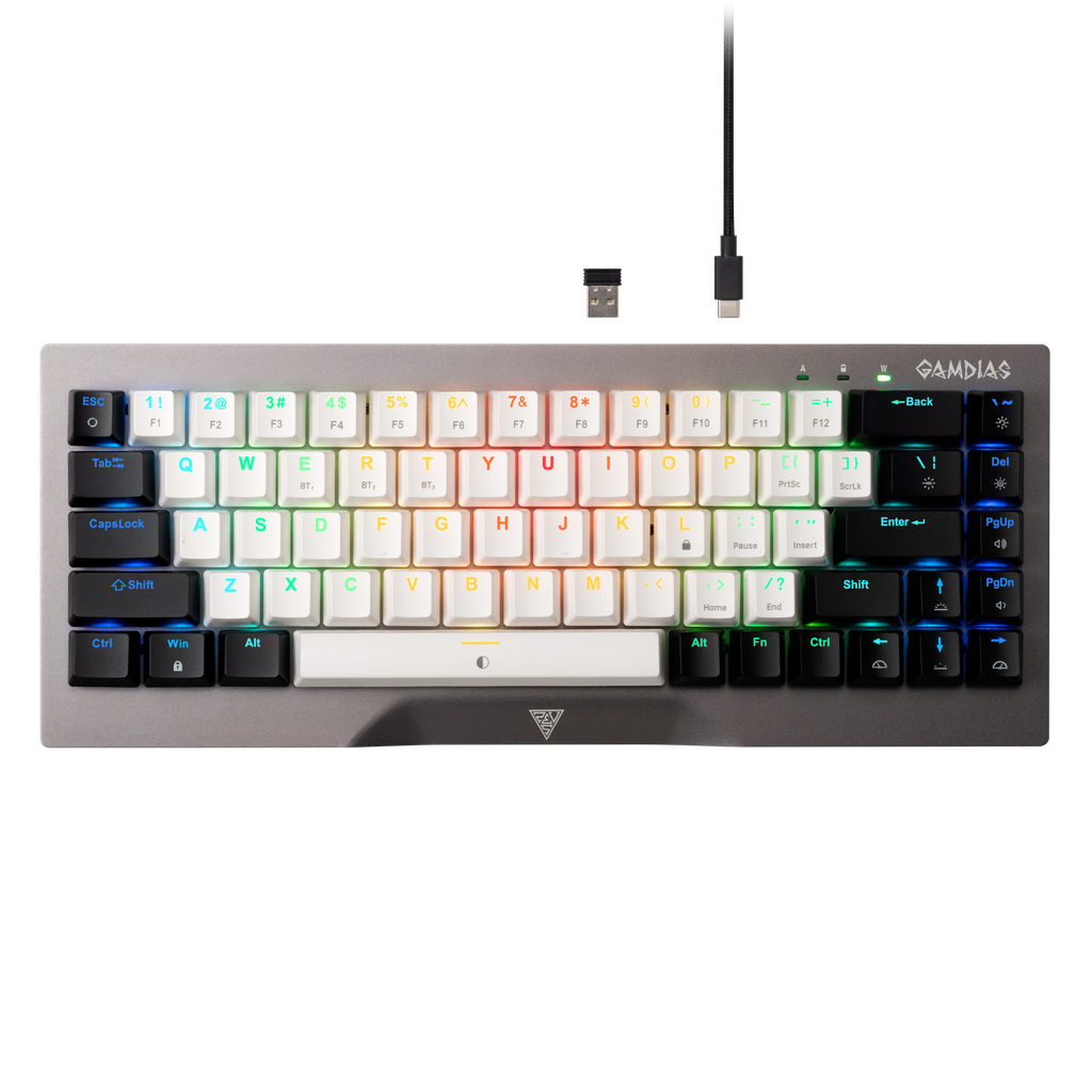 HERMES M4 HYBRID Gaming Keyboard - Black