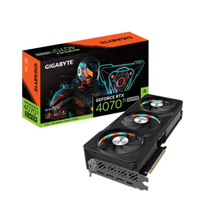 Gigabyte Gaming GeForce RTX 4070Ti Super OC Edition 16GB GDDR6X Graphics Card