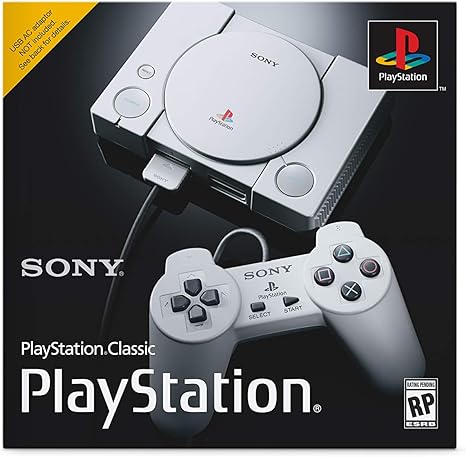 PlayStation one Classic with 100 Games + 2 Joysticks