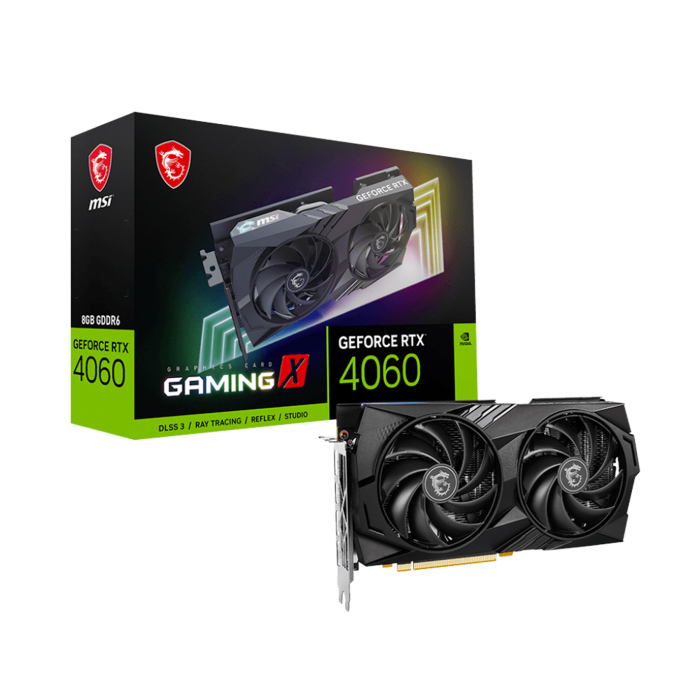 MSI GeForce RTX 4060 Gaming X 8GB GDDR6 Graphics Card