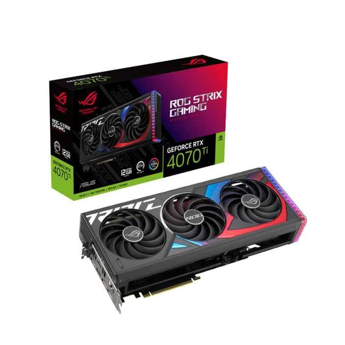 Asus Rog Strix Gaming GeForce RTX 4070 Ti 12GB GDDR6X Graphic Card