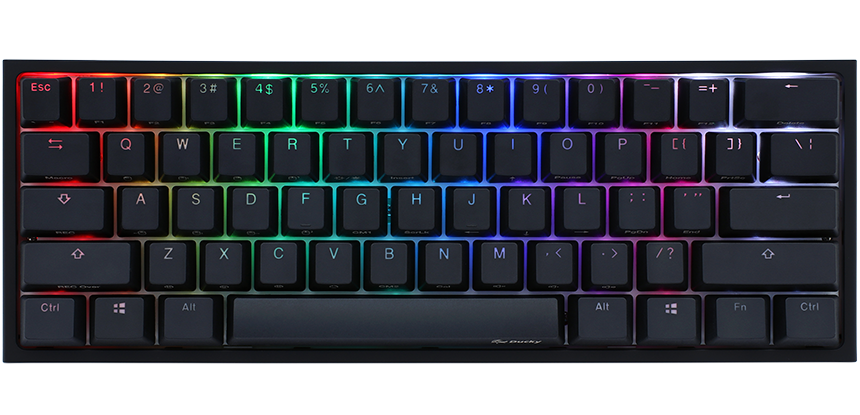 Ducky One 2 Mini RGB Gaming Keyboard - Black