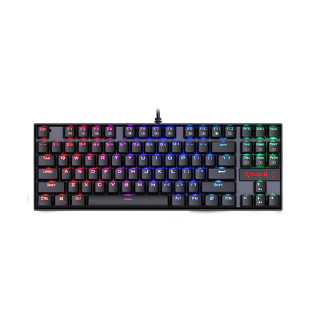 Redragon Kumara K552W-RGB Mechanical Gaming Keyboard – Blue Switches – Black