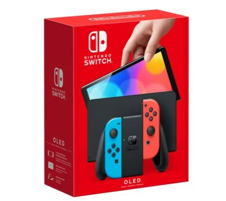 Nintendo Switch (Games) - OLED Model Neon Blue/Neon Red set