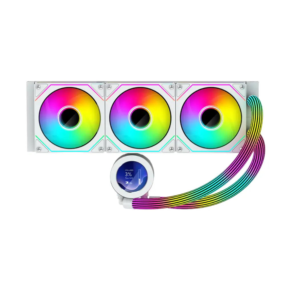GAMEON - KRAKEN N360 Liquid Cooler - White